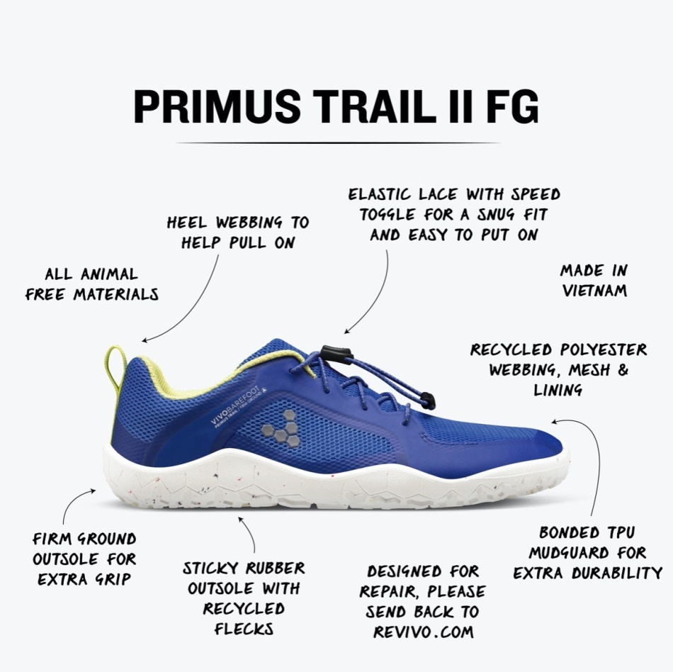 Primus Trail II FG Junior Amparo blå
