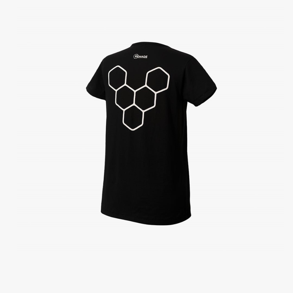 Rapanui T shirt Kvinder Sort