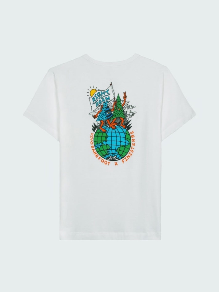 Finisterre Kvinder T Shirt hvid